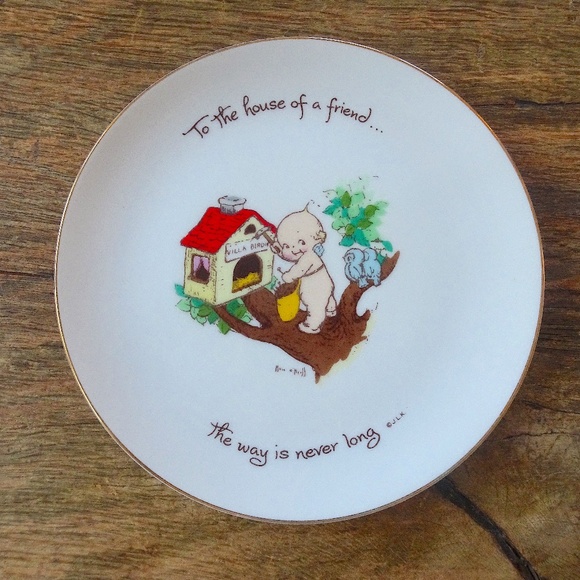 Kewpie Other - Vintage '70s Kewpie Collector's Edition Decorative Collectible Porcelain Plate